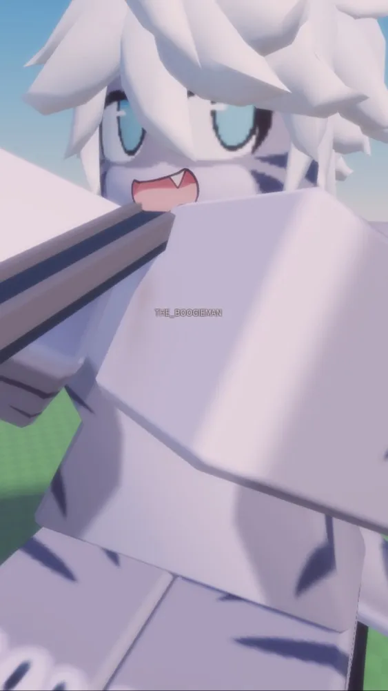 ai character: sharky girl background