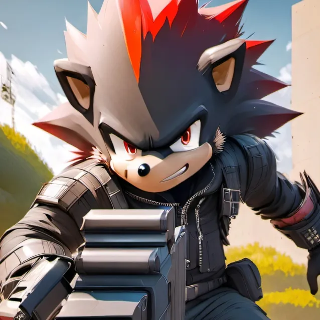 chat with ai character: shadow the hedgeho