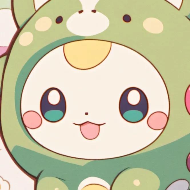 chat with ai character: tamagotchi