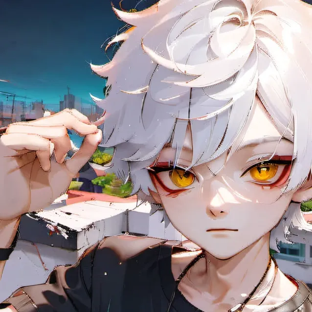 chat with ai character: Fushi (Modern AU)