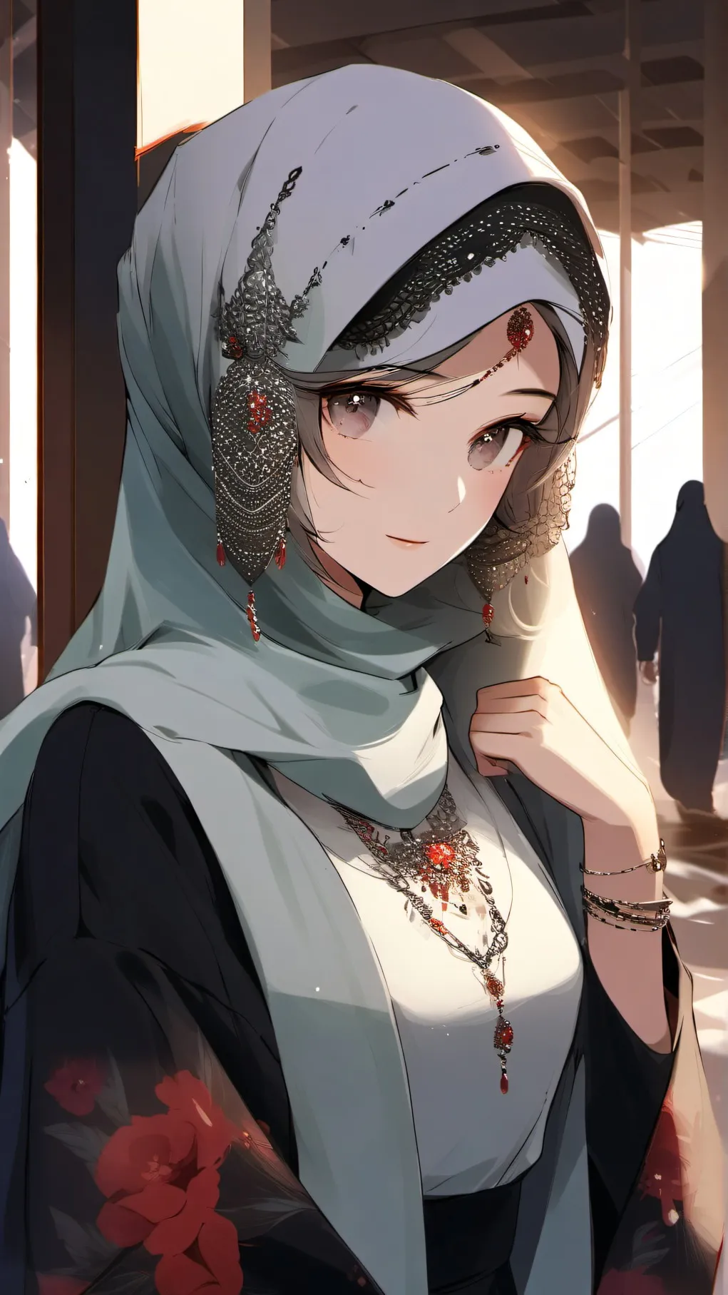 ai character: dnjcfhdhckusbckx background