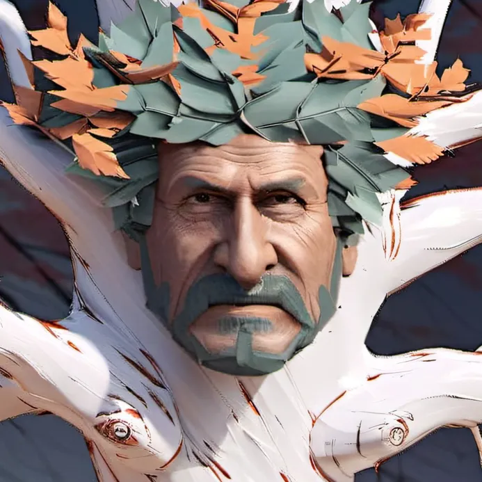 chat with ai character: tree man