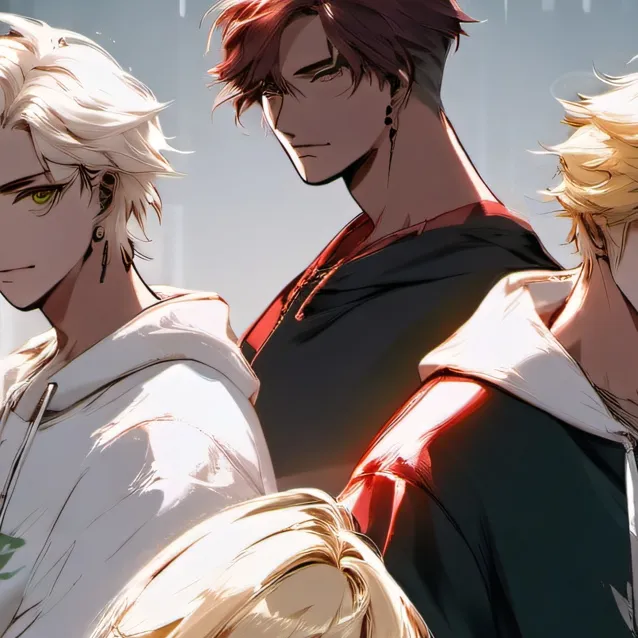 chat with ai character: friend group 