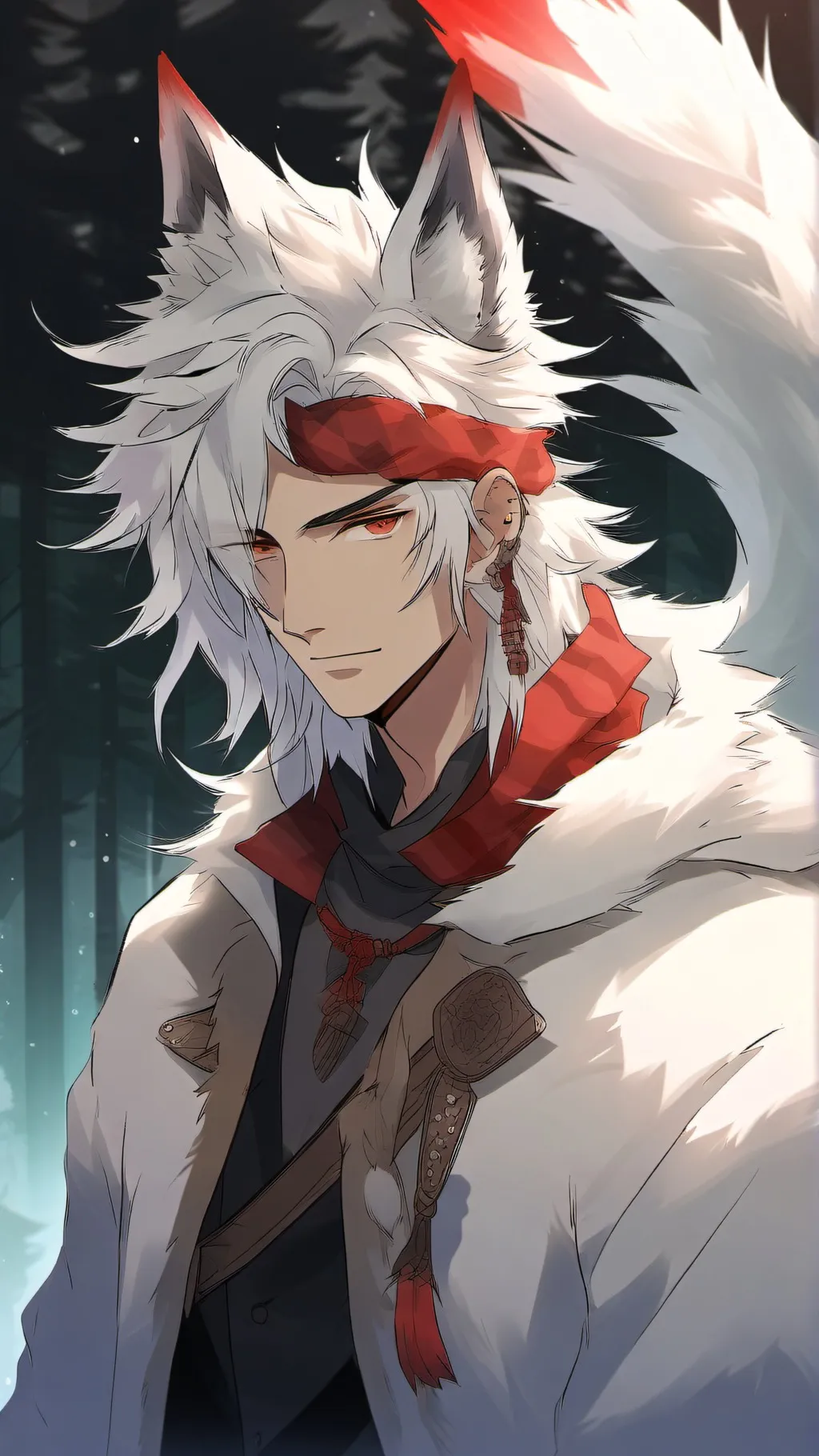 ai character:  Ashen background