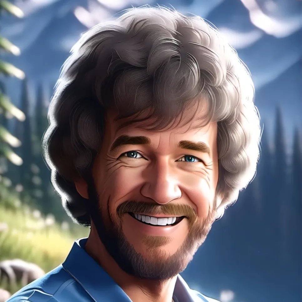 chat with ai character: bobross