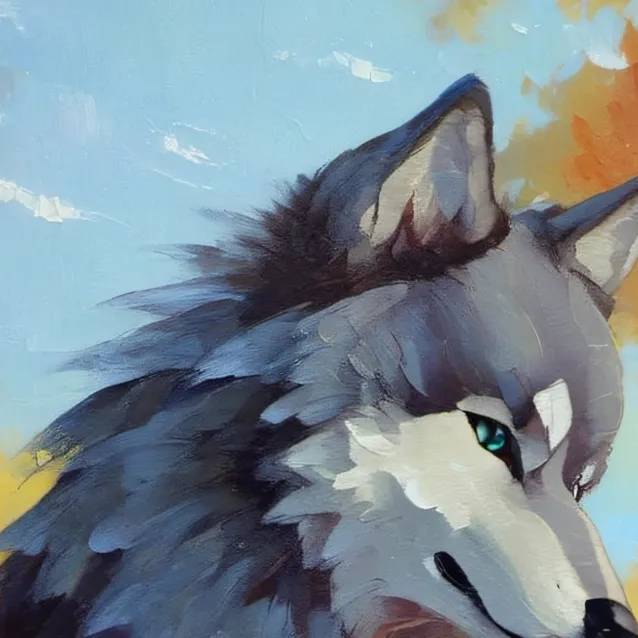 chat with ai character: wolf