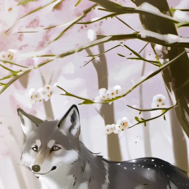 chat with ai character: wolf