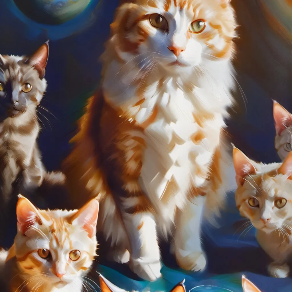 chat with ai character: cats in space, kid