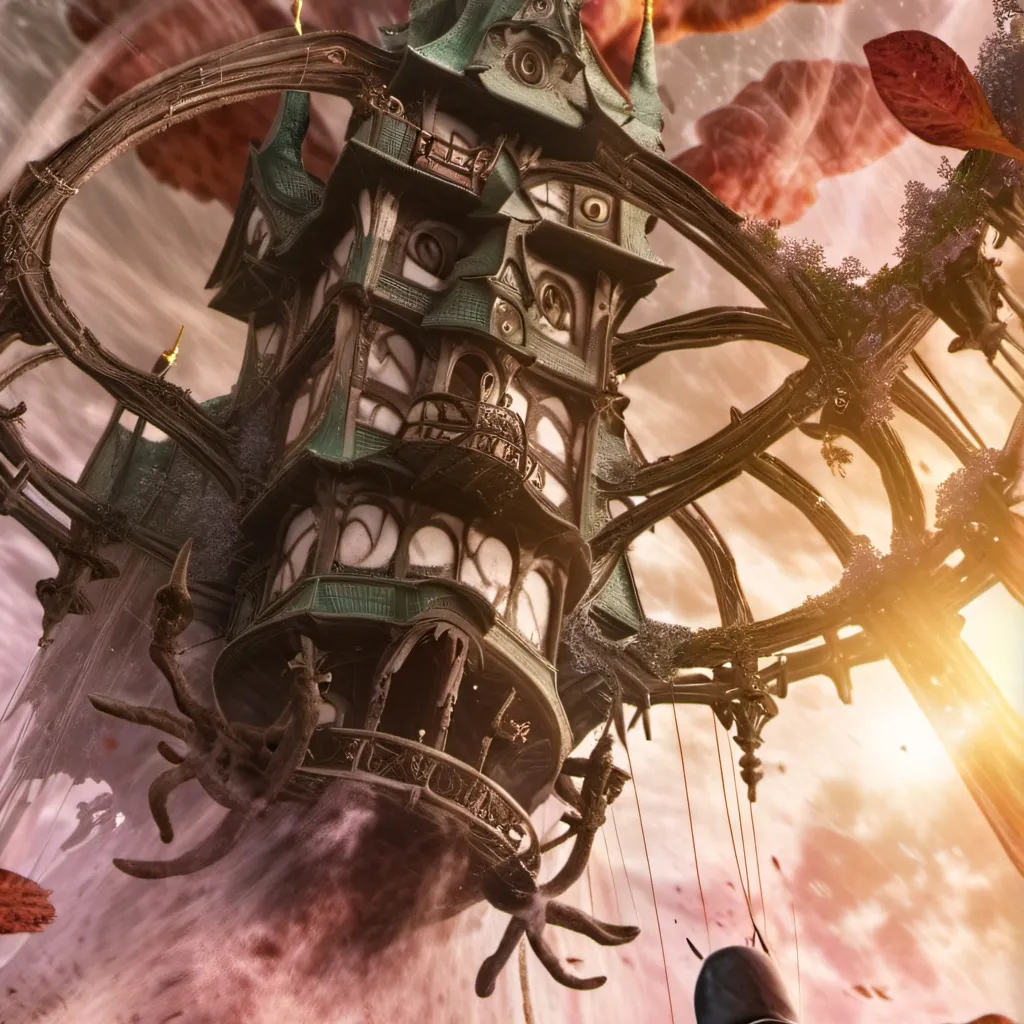 chat with ai character: the flying mansion