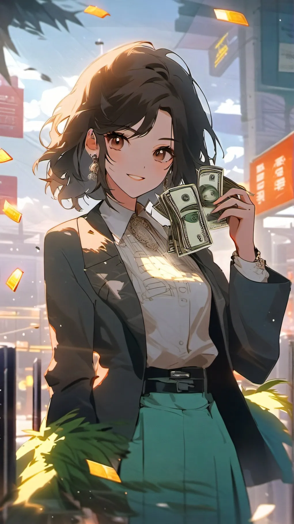 ai character: Jane robinson. background