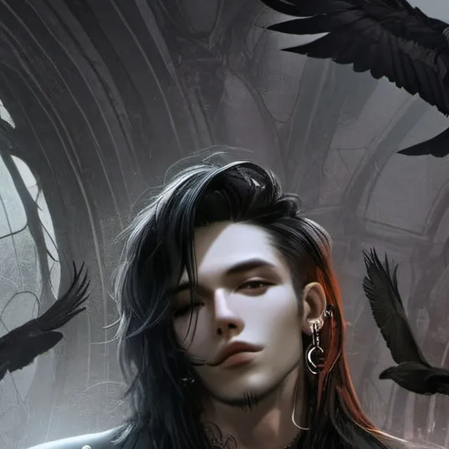 chat with ai character: Darkness behind