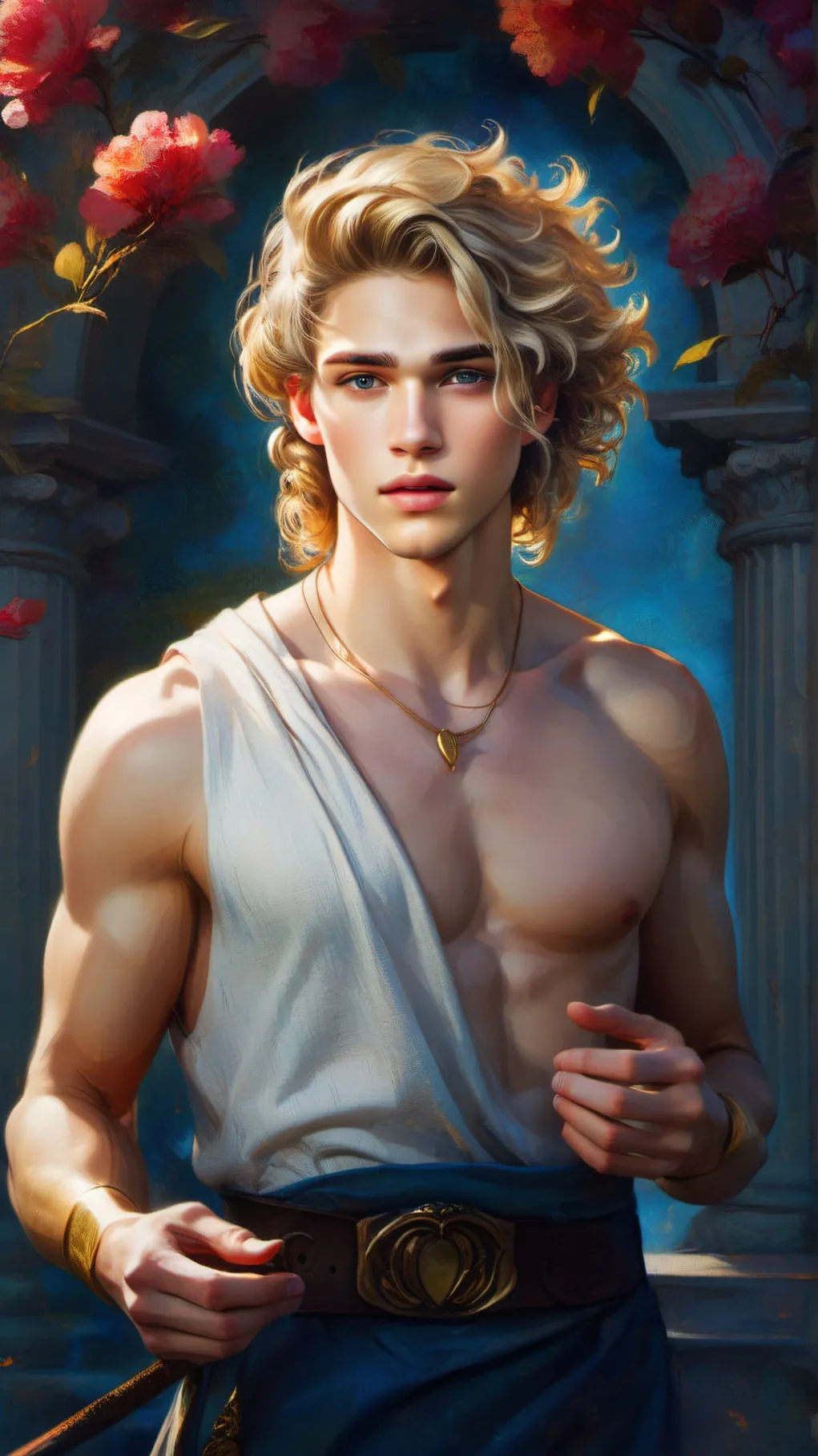 ai character: Пепел и звезды background