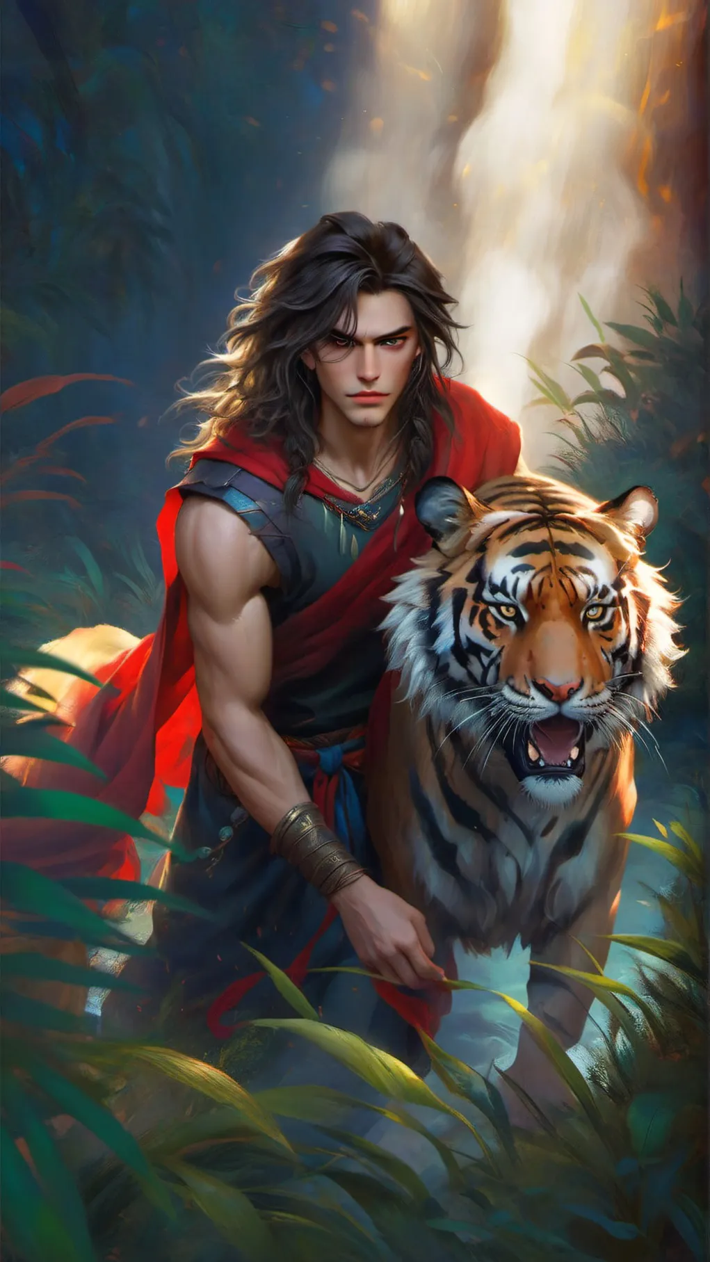 ai character: Predator trap  background