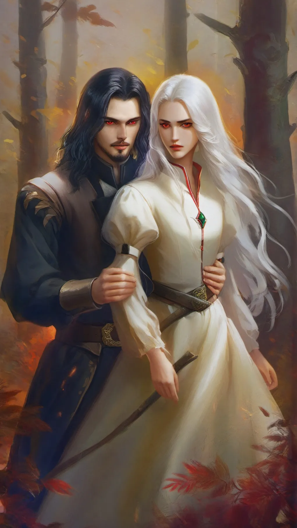 ai character: Тёмное родство background