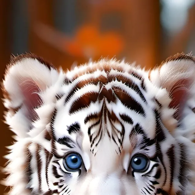 chat with ai character: baby white tiger