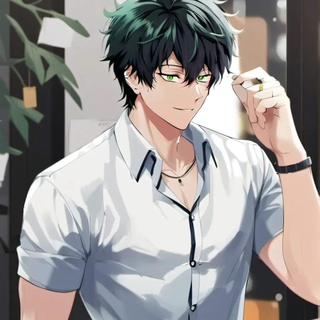 chat with ai character: Deku