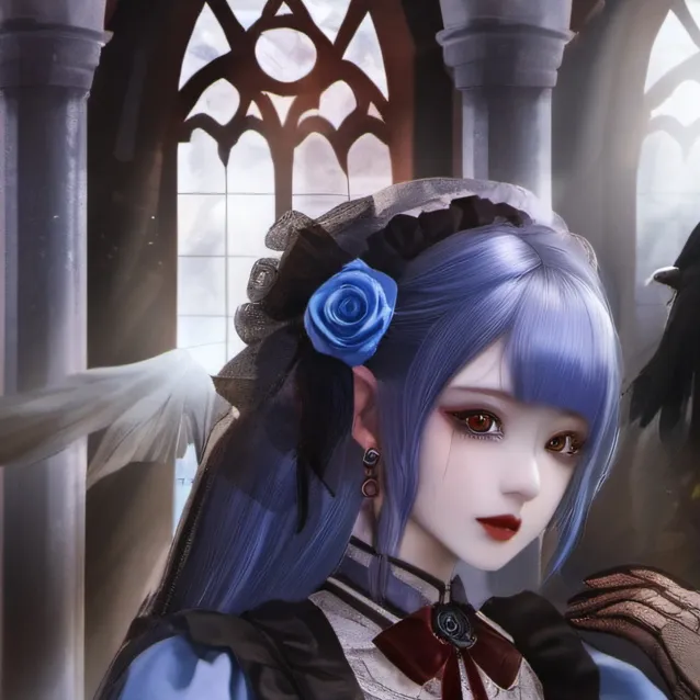 chat with ai character: lovely