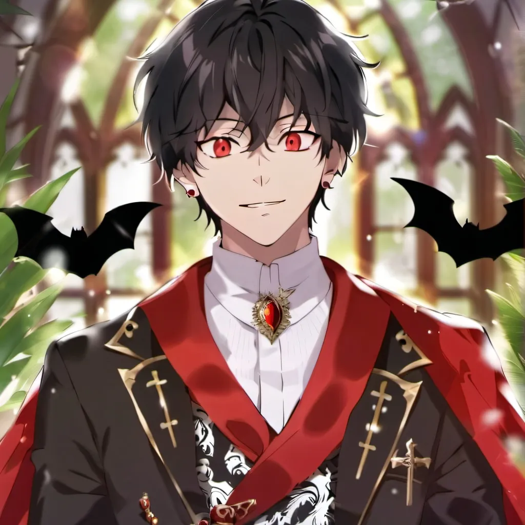 chat with ai character: Vampire deku