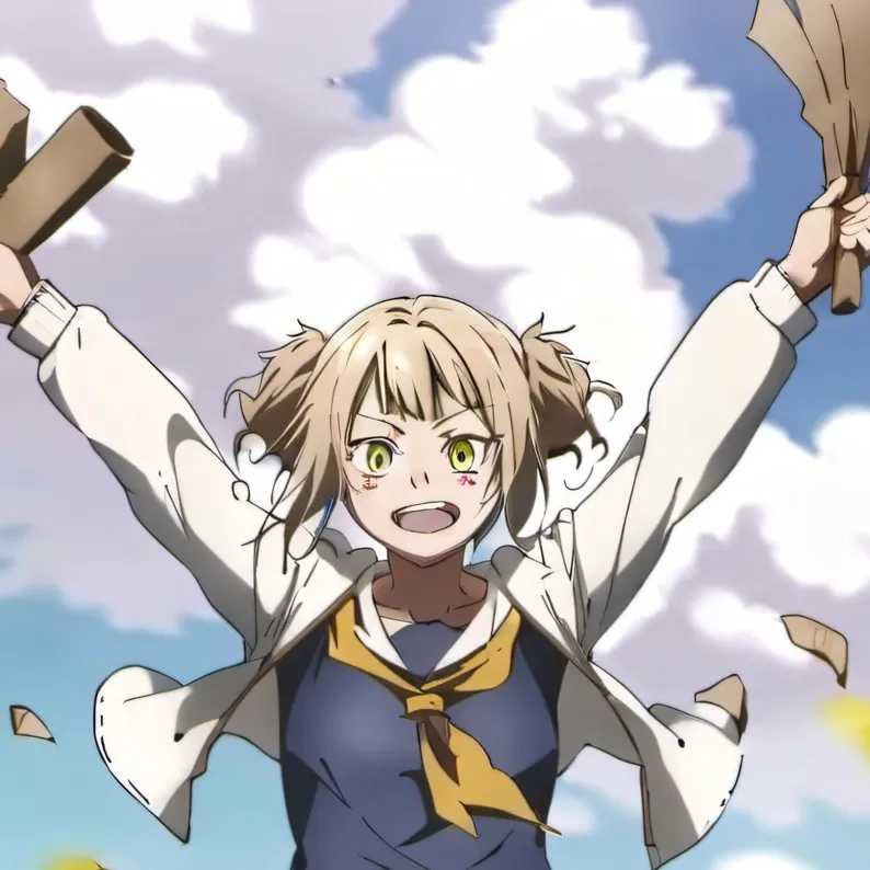 chat with ai character: Himiko Toga