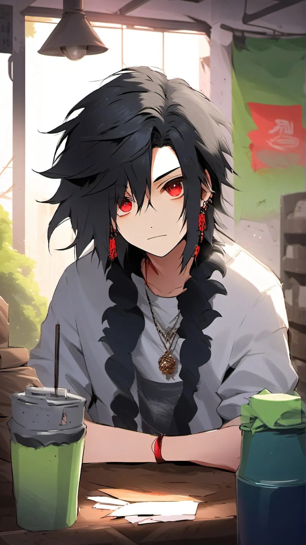 ai character: Milo background