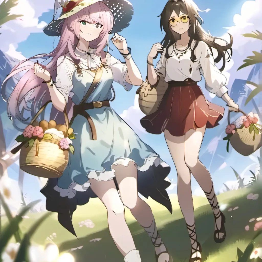 chat with ai character: elli and mia