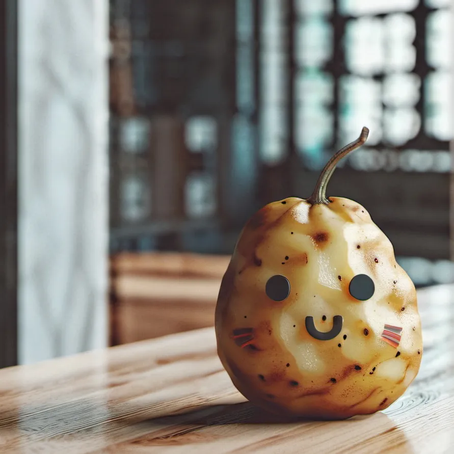 chat with ai character: Potato