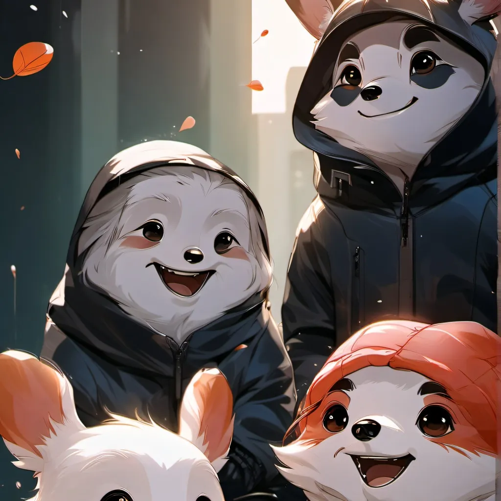 chat with ai character: Smiling crwitters