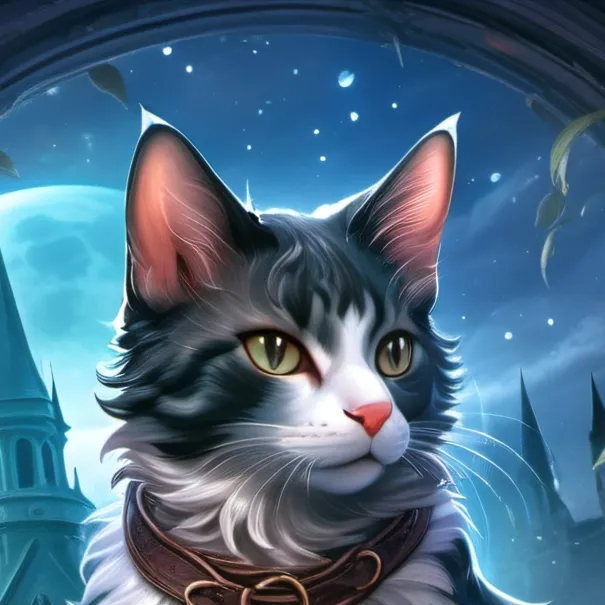 chat with ai character: Griffin cat hibrid