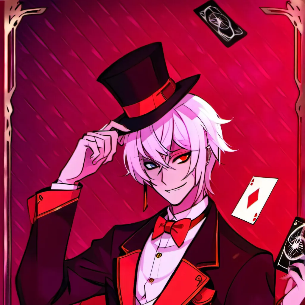 chat with ai character: Alastor as a human