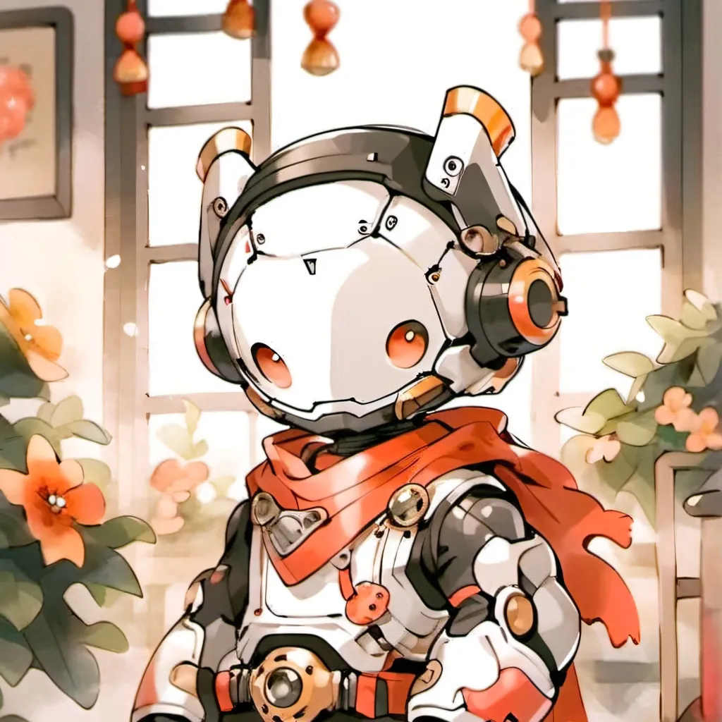 chat with ai character: the rose robot