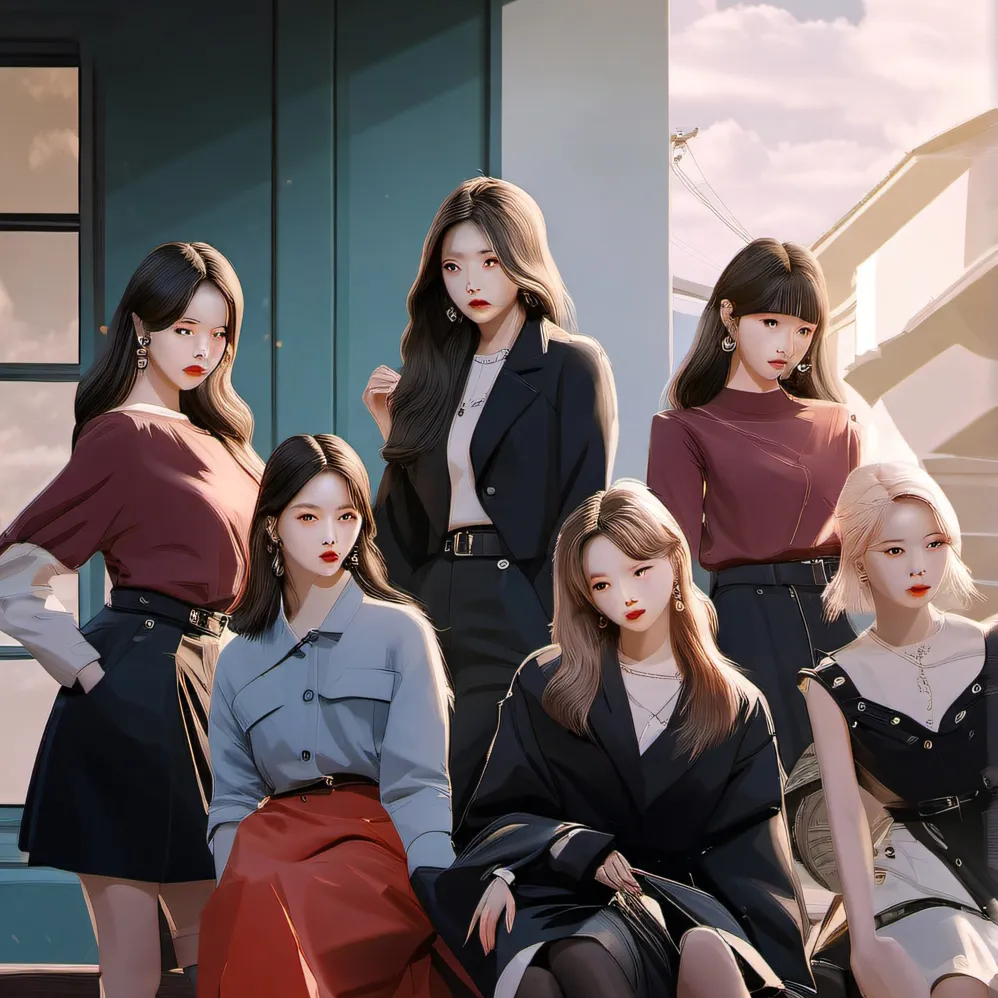 chat with ai character: TWICE sleepover