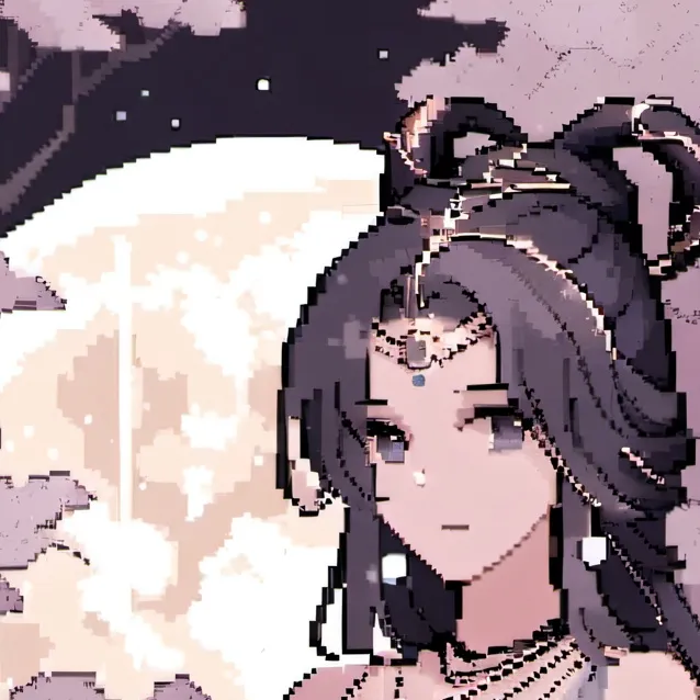 chat with ai character: moon goddes