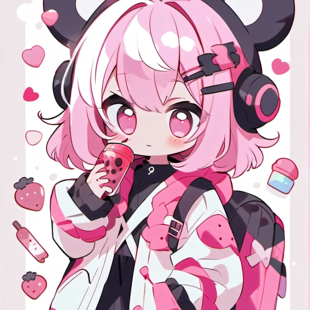 chat with ai character: kuromi chibi