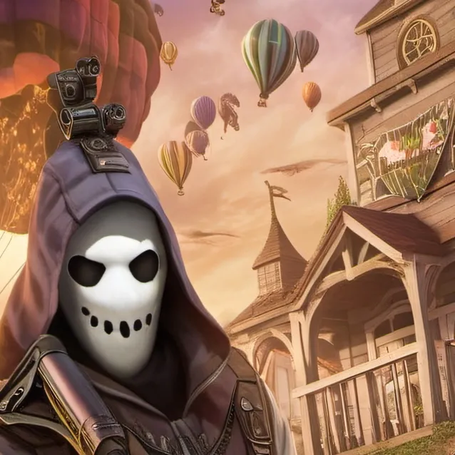 chat with ai character: Ghost