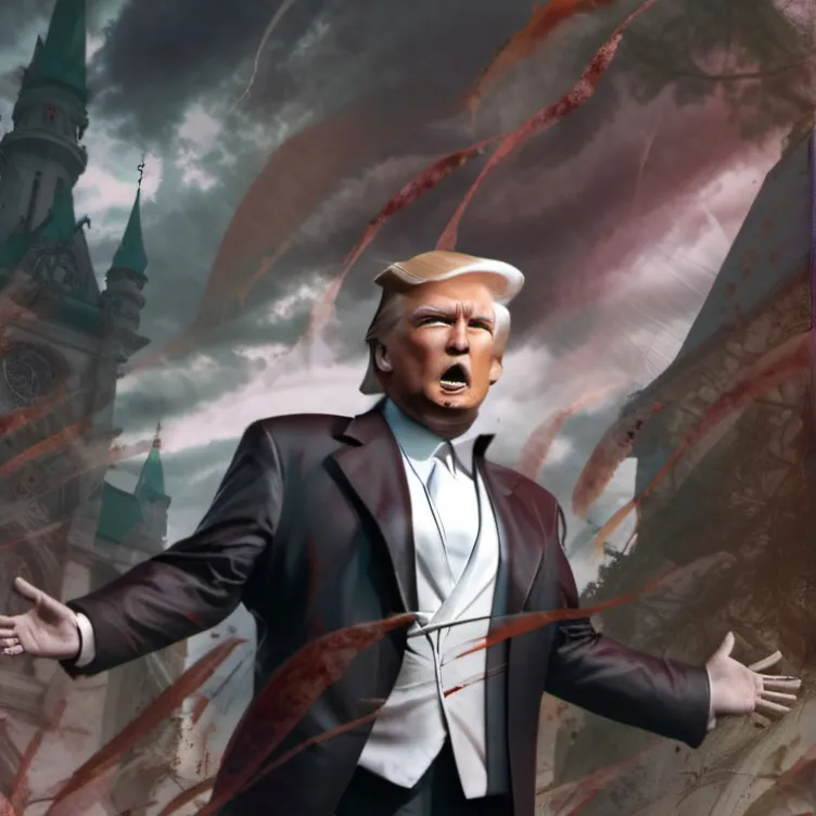 chat with ai character: Demon Trump