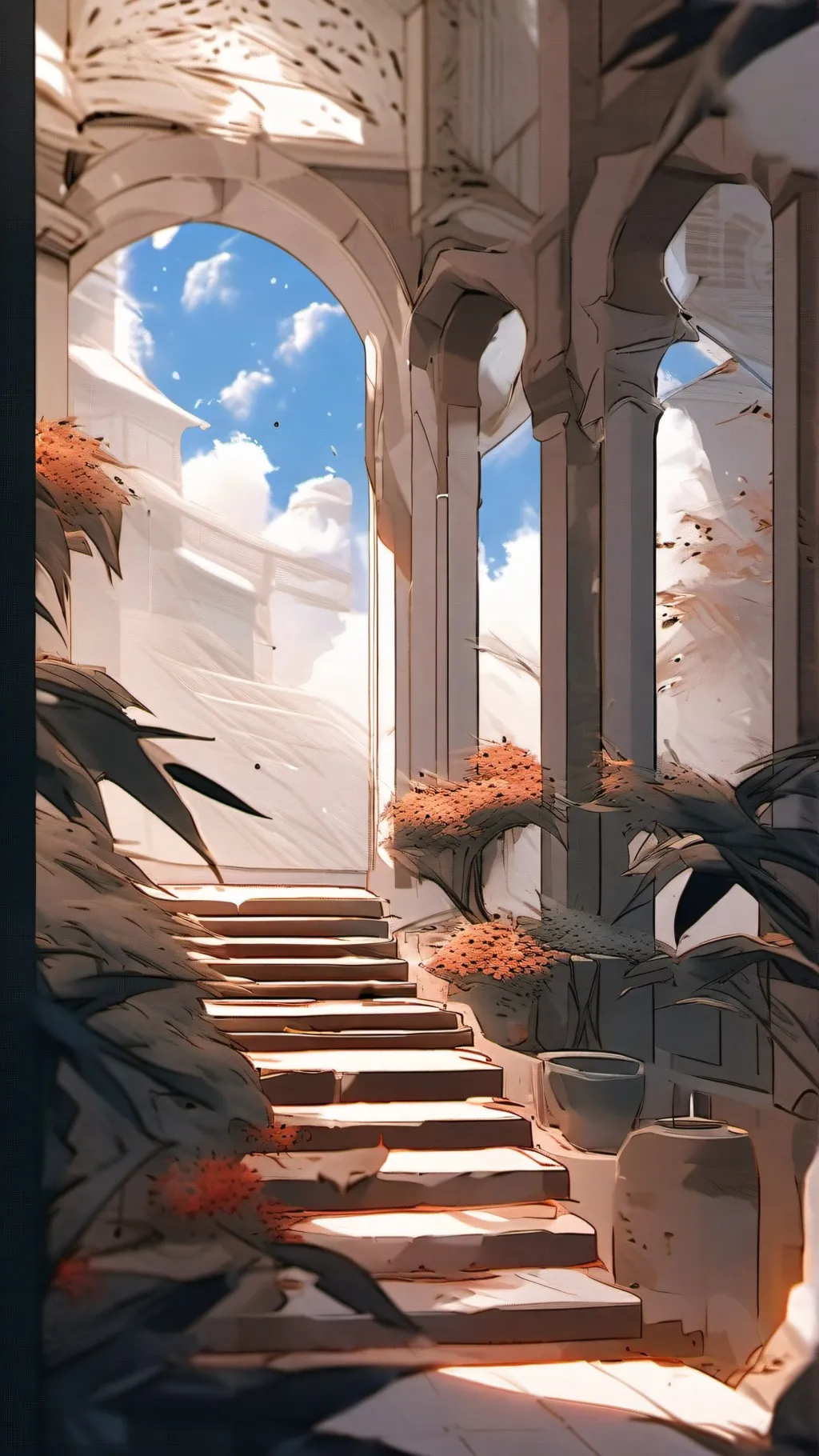 ai character: Orphanage  background