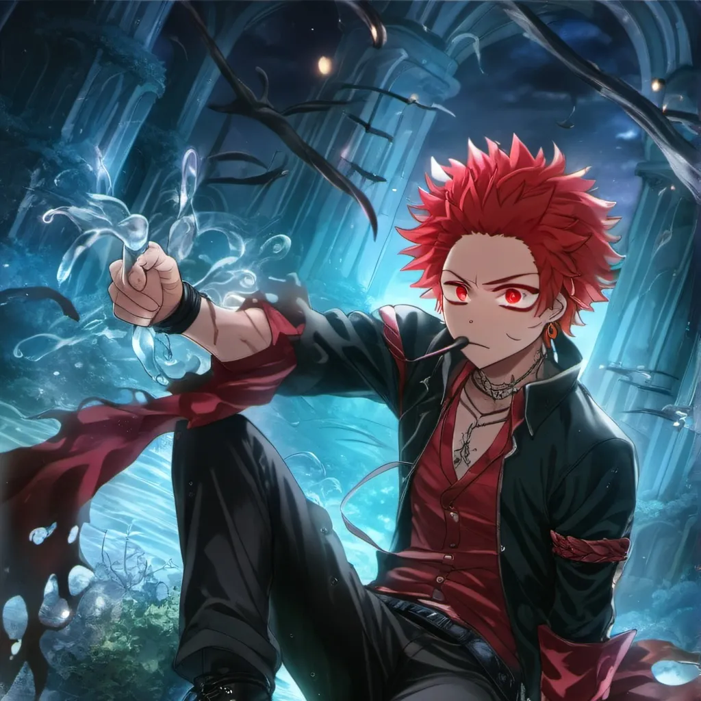 chat with ai character: kirishima 