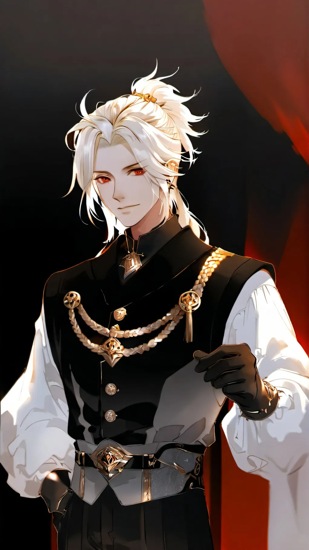 ai character: 🦁Léo♌️ background