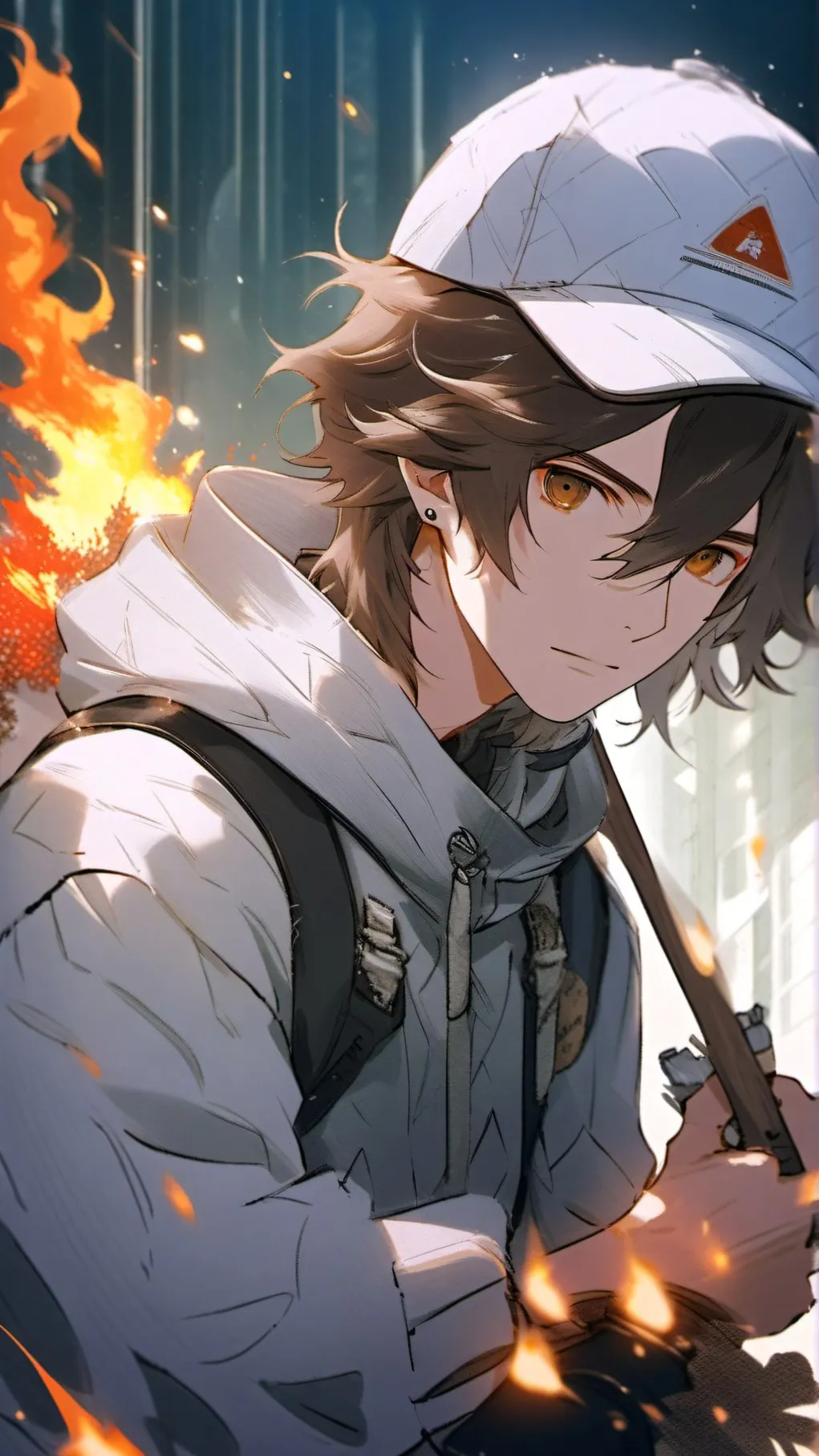 ai character: + ~ Benjamin ~ + background