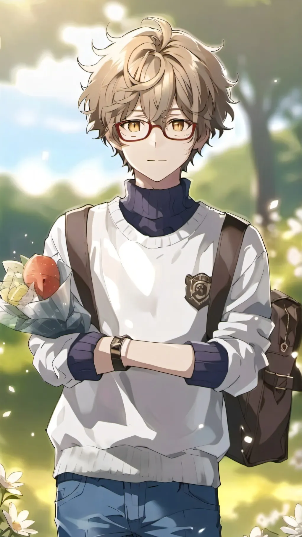 ai character: { ~ Olby ~ } background