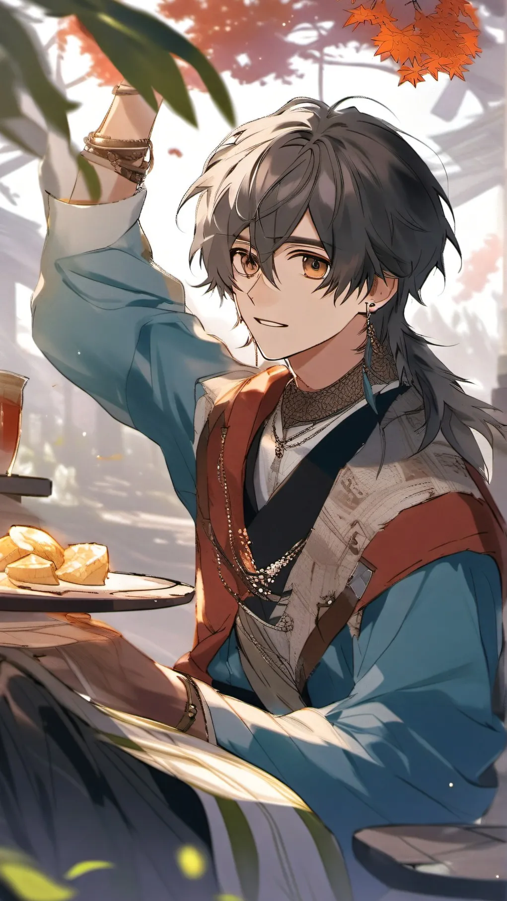 ai character: Lesea 🌊 background