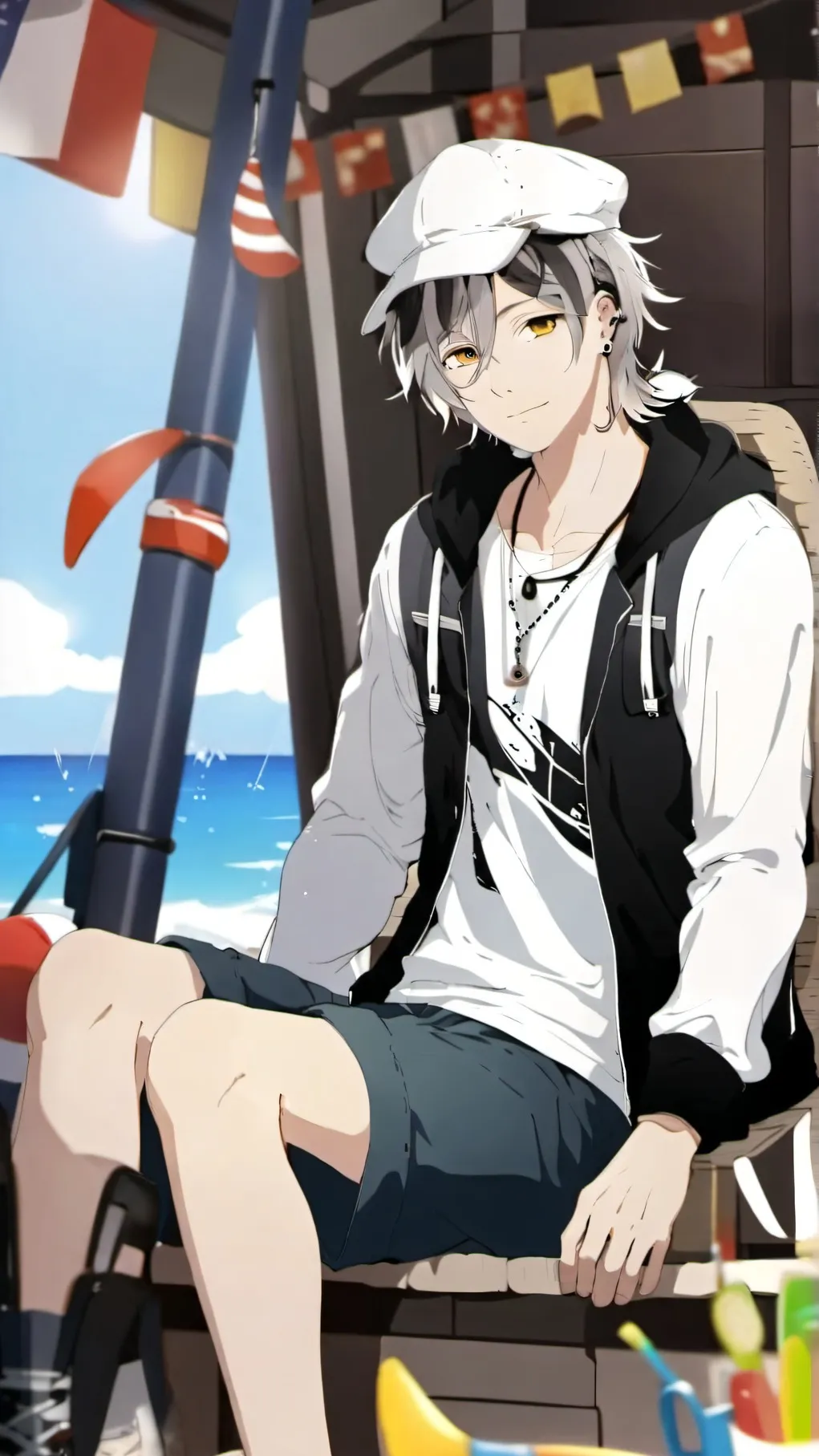 ai character: ☀️Pili⛵️ background