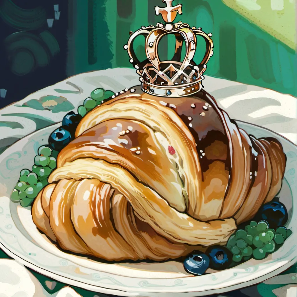 chat with ai character: Croissant King.