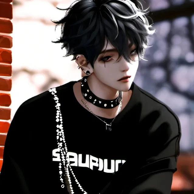 chat with ai character: emo boy 