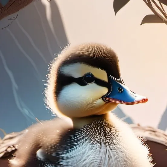 chat with ai character: baby duck