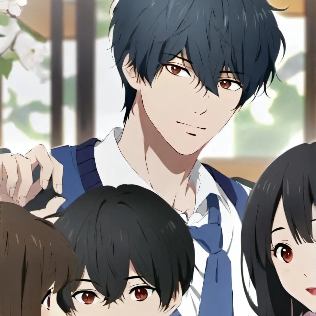 chat with ai character: Friend group