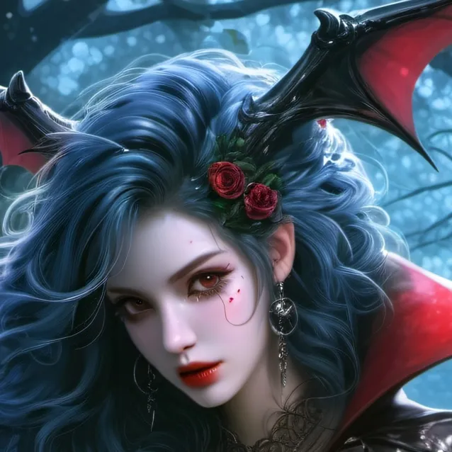 chat with ai character: pregnant vampire