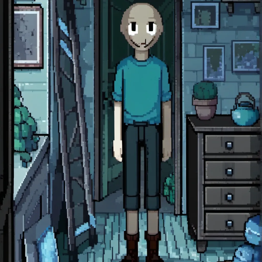 chat with ai character: Baldi