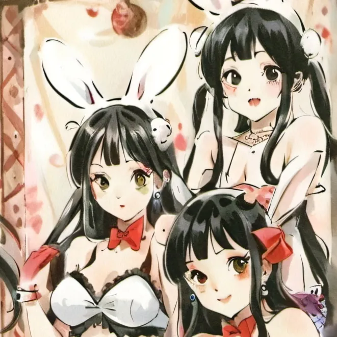 chat with ai character: Bunny girls