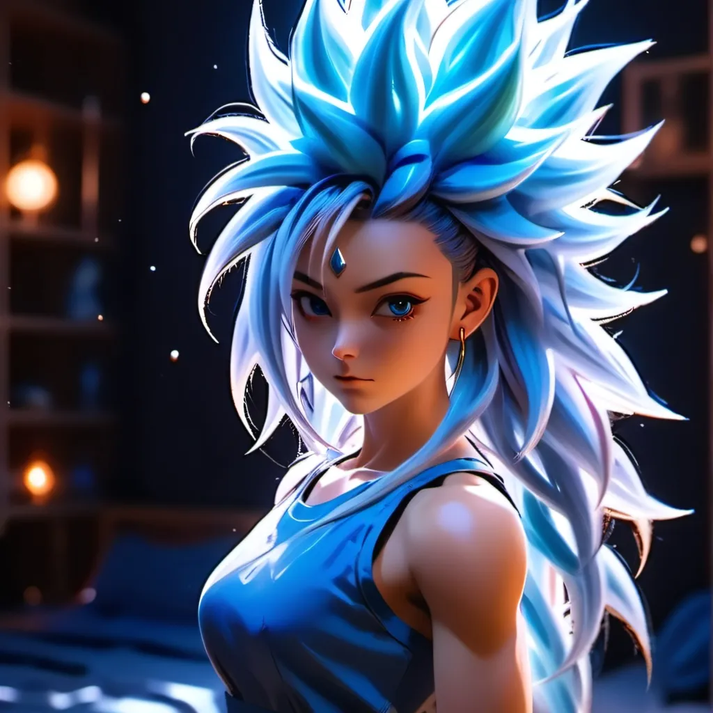 chat with ai character: Ravenna Saiyan